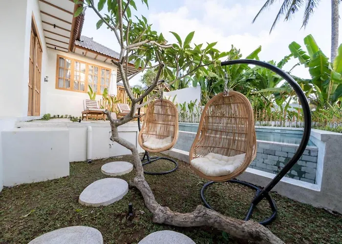 Villa Semiramida By Evdekimi - Elegant 2br With Pool, Open-air Bath, Patio Ubud