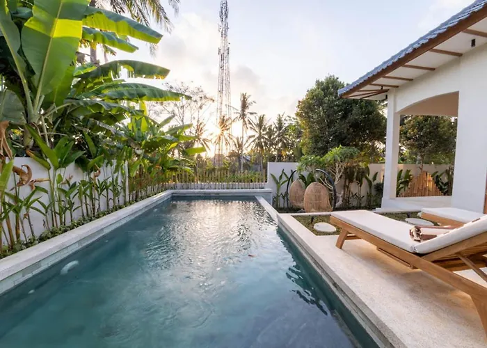 Semiramida By Evdekimi - Elegant 2br With Pool, Open-air Bath, Patio Ubud